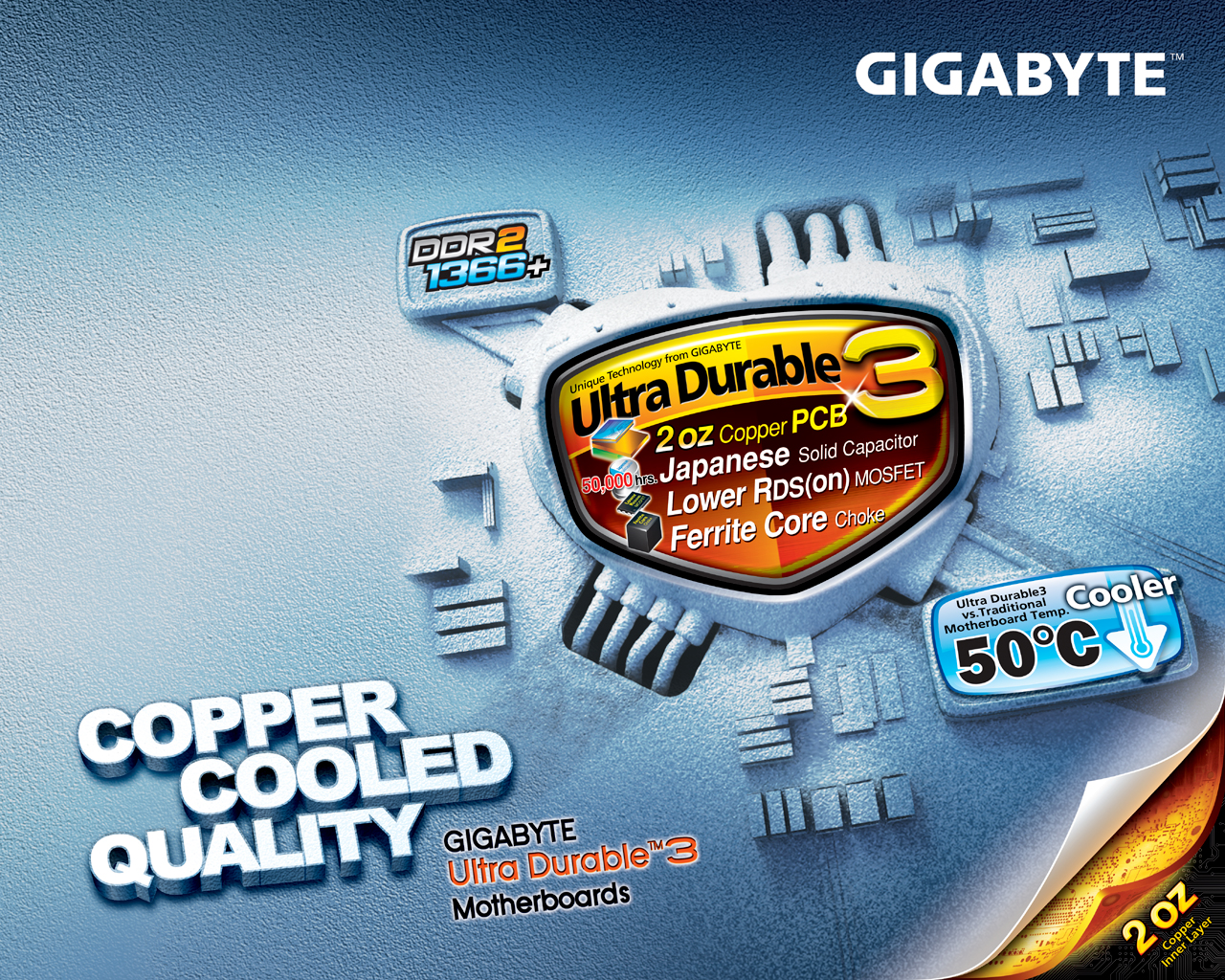 GIGABYTE -- Ultra Durable 3 Motherboards
