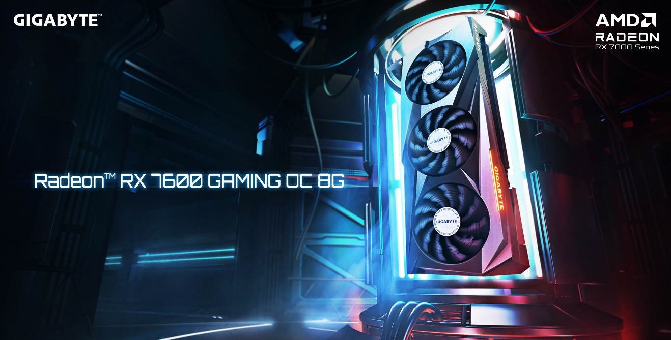 GIGABYTE Launches AMD Radeon™ RX 7600 Graphics Card - GIGABYTE